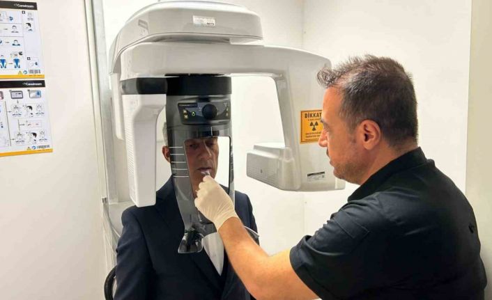 Tomarza Devlet Hastanesi’nde Panoramik Diş Röntgen Cihazı hizmete girdi