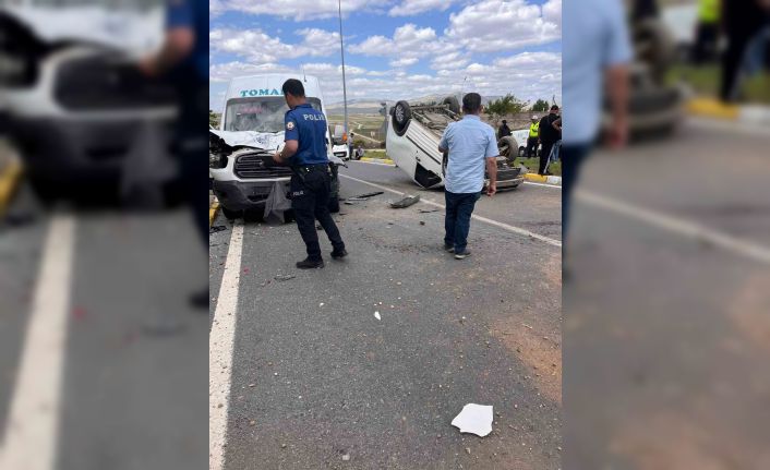 Tomarza’da trafik kazası: 1 yaralı