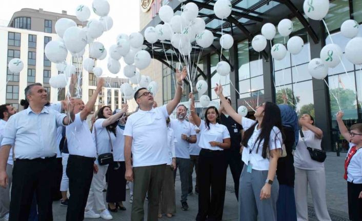 Toplumsal bilinç için skolyoz balonları havalandı