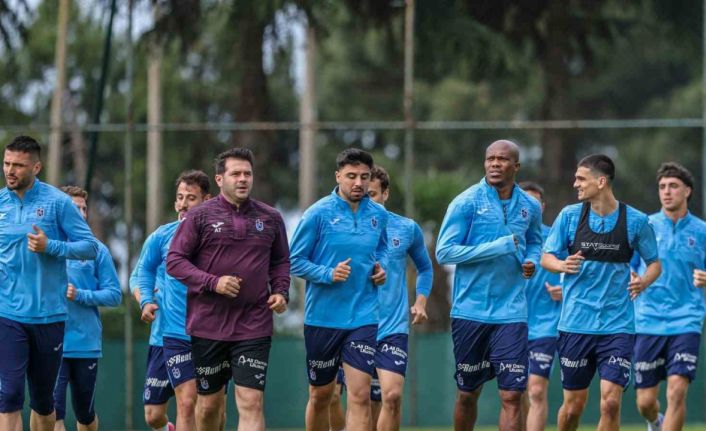 Trabzonspor’da kamp öncesi yoğun mesai