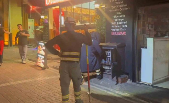 Trafoya giren fare paniğe neden oldu