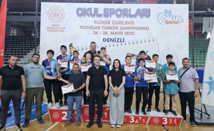 Tuzcu Mimar Sinan Ortookulu Curlingte Türkiye ikincisi oldu