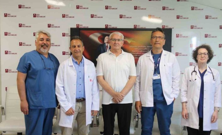 Ümit Hastanesi’nde yapılan ameliyatta yapay mesane ile sağlığına kavuştu