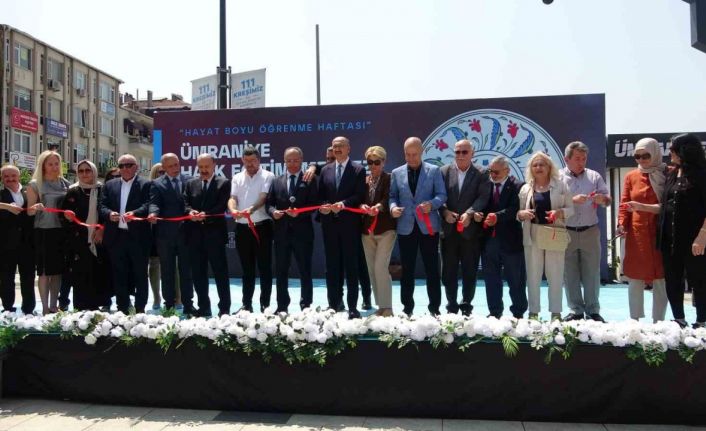 Ümraniye’de ‘Halk Eğitimi Merkezi Yıl Sonu Sergisi’ açıldı