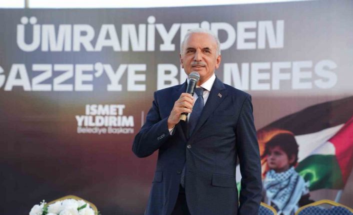 Ümraniye’den Gazze’ye destek etkinliği