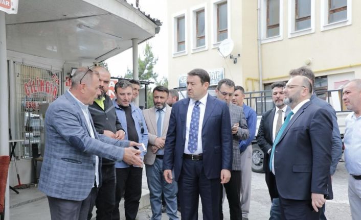 Vali Musa Işın, ’Balıklı Mahallesi Kentsel Dönüşüm Proje Alanı’nda incelemelerde bulundu