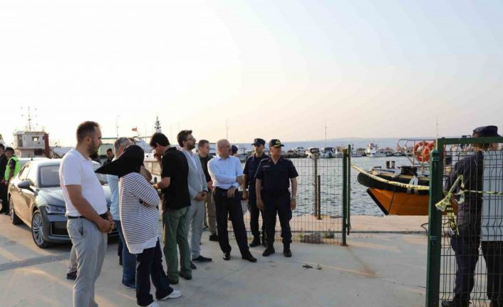 Vali Toraman, patlamanın yaşandığı olay yerinde incelemelerde bulundu