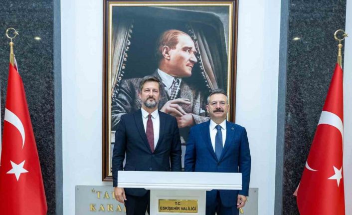 Valisi Hüseyin Aksoy, Büyükelçi Viktor Matis’i makamında kabul etti