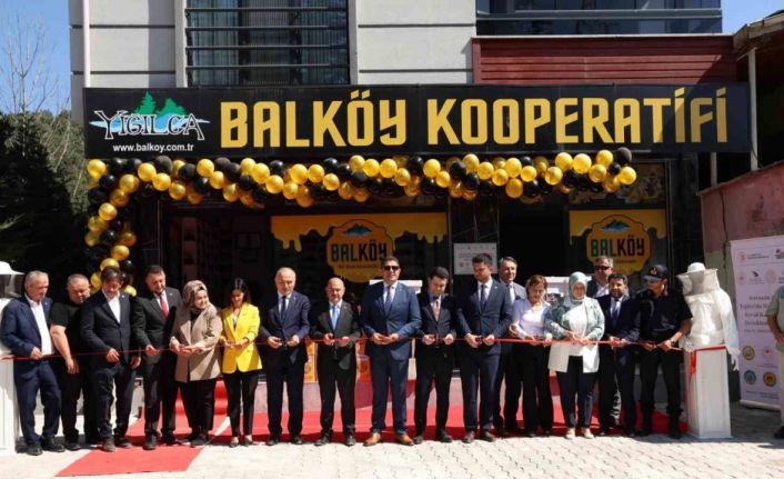 Yığılca’da bal dolum tesisi ve arı ürünleri satış mağazası açıldı