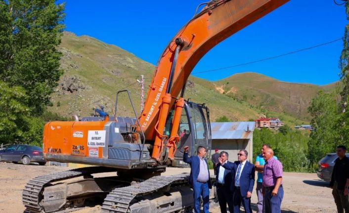 Yoncalı köyünde köy konağının yapımına başlandı