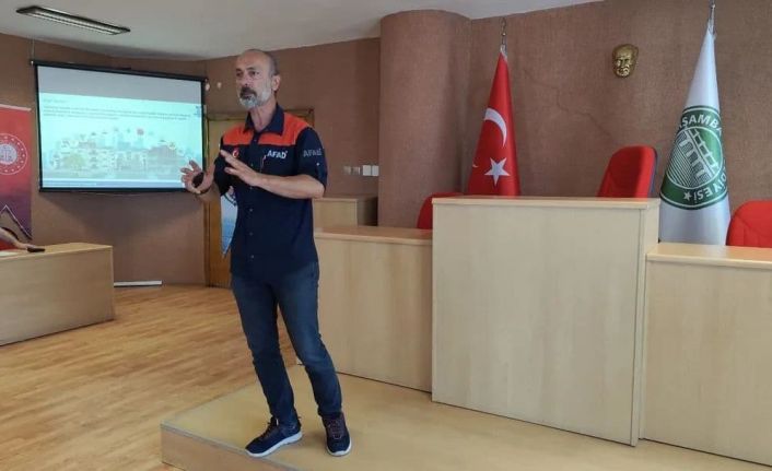 Yükümlülere yönelik doğal afetler semineri