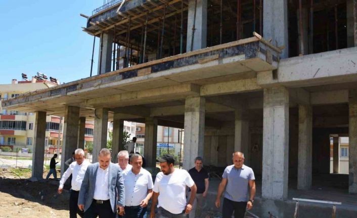 Zeytinli’de yeni sağlık merkezi ve acil istasyon inşaatı sürüyor