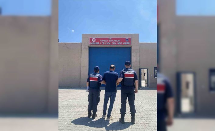10 yıl hapis cezası ile aranan şahıs jandarma ekiplerince yakalandı