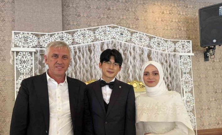 11 bin kilometrelik aşk Of’ta nikahla taçlandı