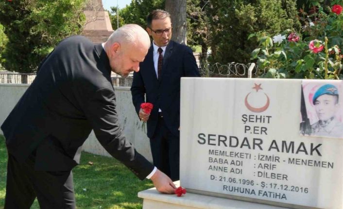 15 Temmuz şehitleri Menemen’de törenle anıldı