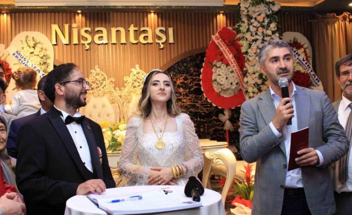 2025 aile yılında anlamlı nikah: Gazilik onuru ve sadakatin buluşması