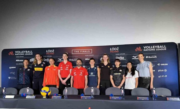 2025 FIVB Kadınlar Voleybol Milletler Ligi Finallerinin basın toplantısı yapıldı