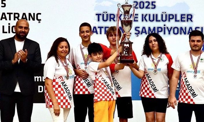 2025 Türkiye Satranç İkinci Ligi’nde şampiyon Fatma Yılmaz Spor Kulübü