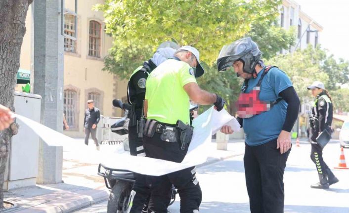 3 metrelik dekontla ’motosikletin borcu yok’ savunması