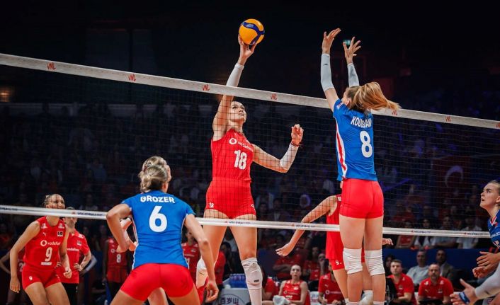 A Milli Kadın Voleybol Takımı, Çekya’ya mağlup oldu