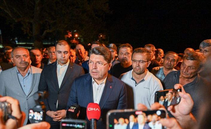 Adalet Bakanı Tunç: "26 Haziran-26 Temmuz tarihleri arasında çıkan orman yangınlarıyla ilgili 17 kişi tutuklu bulunmaktadır"