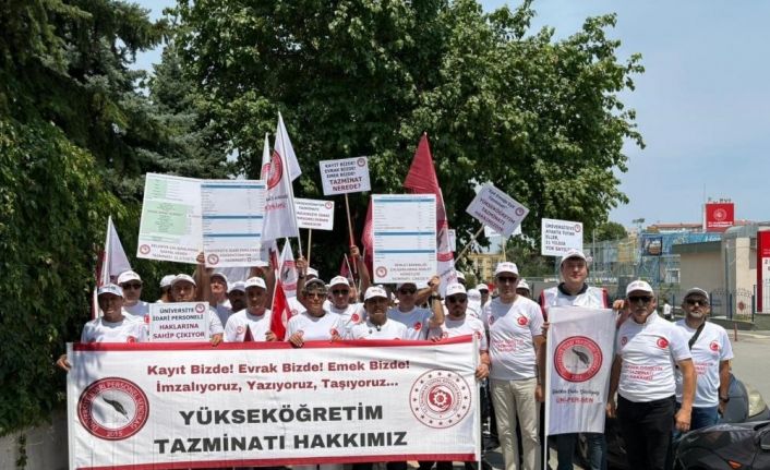 ADÜ’deki adaletsizliğin giderilmesi için Ankara’da eyleme katıldılar