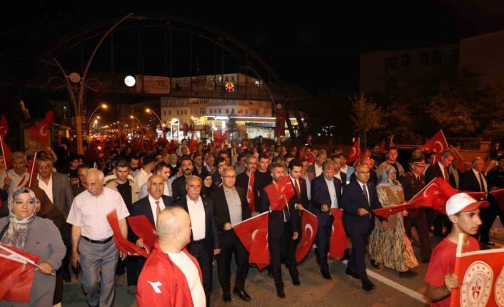 Ağrı’da "15 Temmuz Demokrasi ve Milli Birlik Günü" anma programı