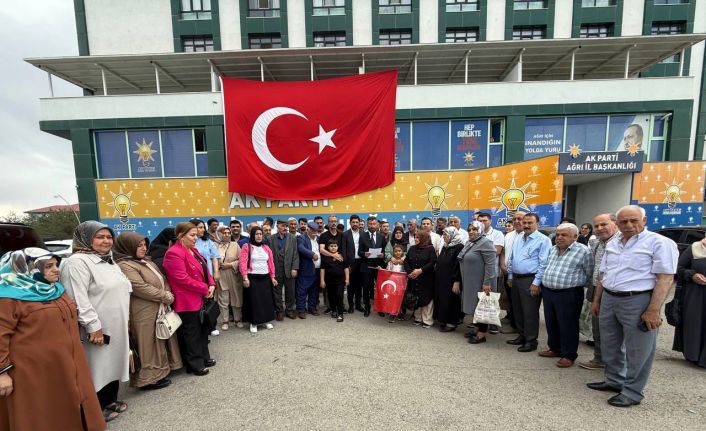 AK Parti Ağrı İl Başkanı Yıldız; "Terörsüz Türkiye hedefiyle yeni bir döneme giriyoruz"