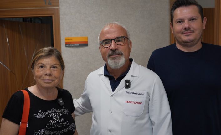 Akciğerdeki nodül, kapalı cerrahi yöntemle alınarak bir ilk gerçekleştirildi