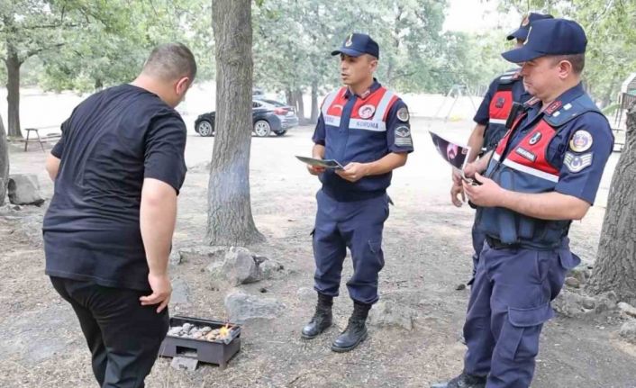 Aksaray jandarma orman yangınlarına karşı teyakkuzda
