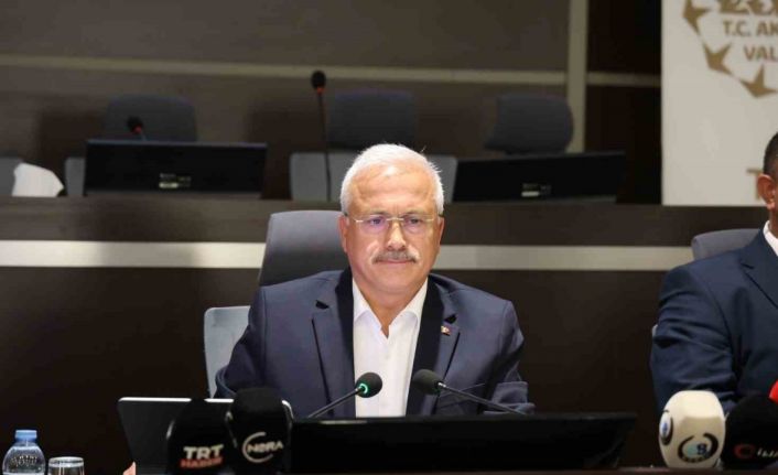 Aksaray’da orman yangınlarına karşı tedbir toplantısı yapıldı