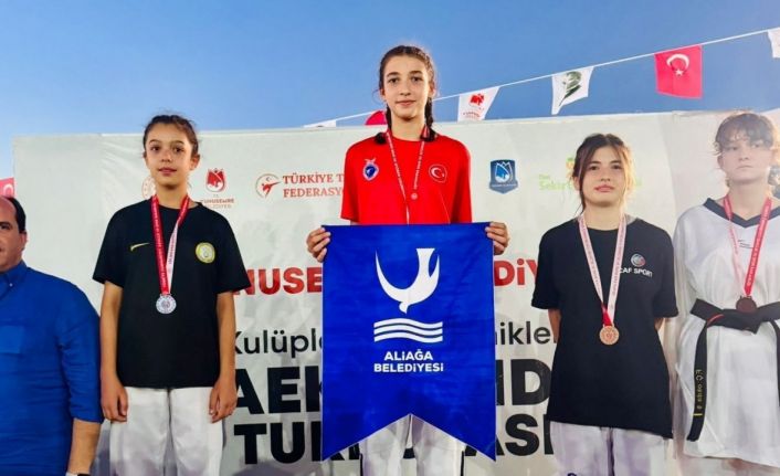 Aliağa’nın minik şampiyonları Manisa’dan zaferle döndü