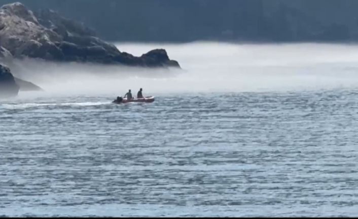 Amasra’da etkili olan sis kartpostallık görüntüler oluşturdu