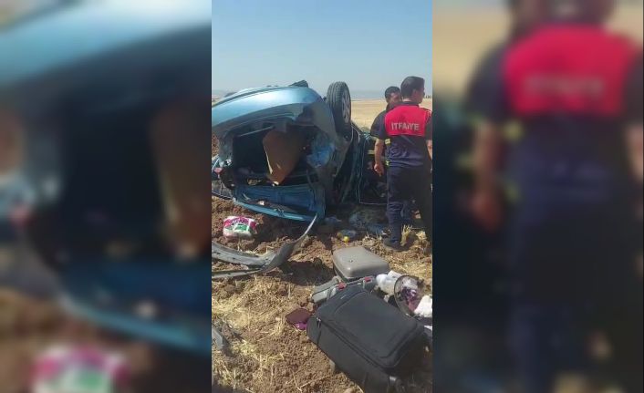 Amasya’da otomobil şarampole uçtu: 3 yaralı