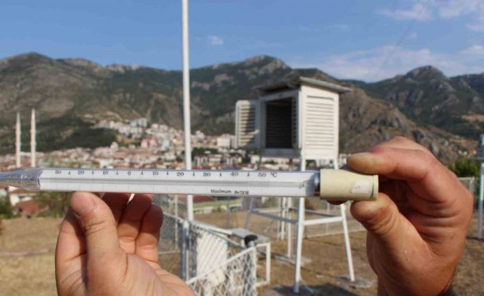 Amasya’da son 25 yılın sıcaklık rekoru kırıldı