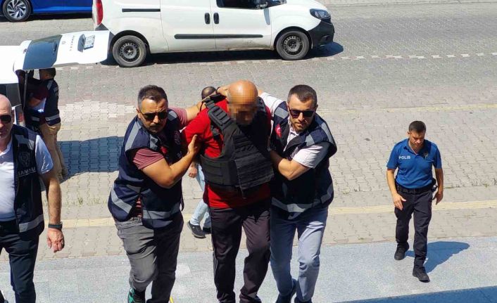 Amcasının oğlunu öldüren emekli polis adliyeye sevk edildi
