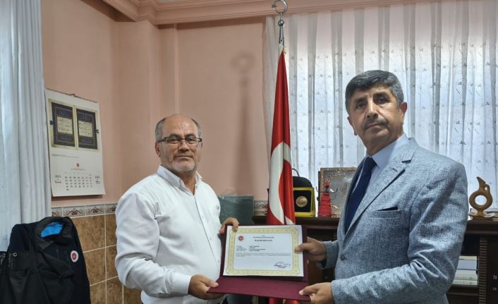 Anamur’da müftülük personeline başarı belgesi