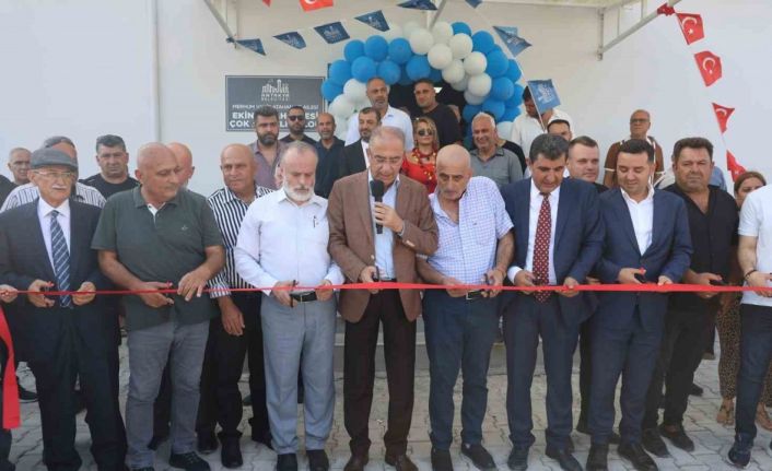Antakya Belediyesi’nden Ekinci Mahallesi’ne çok amaçlı spor salonu