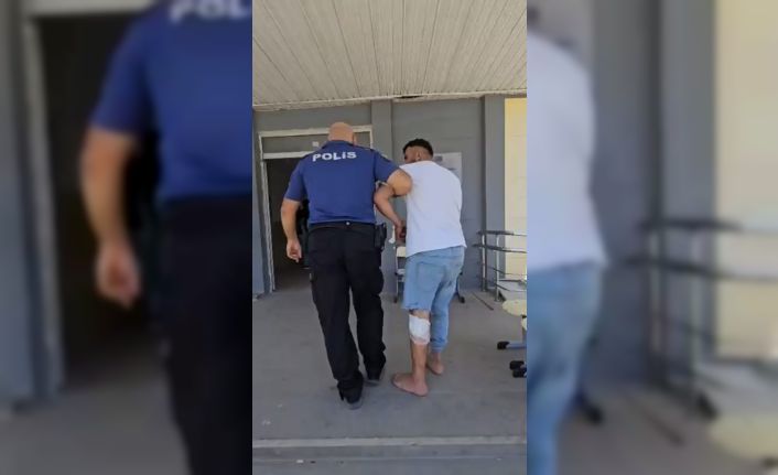 Antakya’da ’dur’ ihtarına uymayan şahıs,  kovalamaca sonucu yakalandı