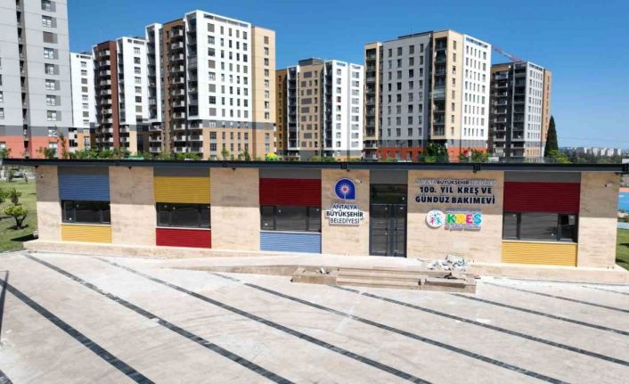 Antalya Büyükşehir Belediyesi kreş sayısını artırıyor