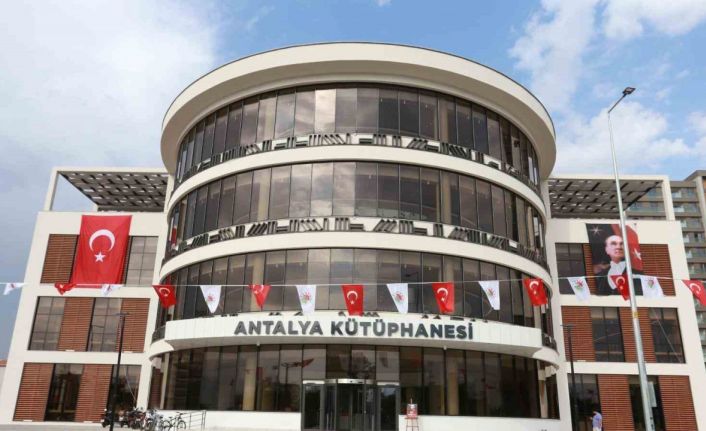 Antalya Kütüphanesi’nde online randevu dönemi