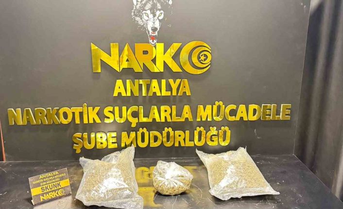 Antalya’da 1 haftada 32 şüpheli yakalandı, 17’si tutuklandı