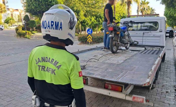 Antalya’da şok motosiklet denetiminde 3 bin 655 araç kontrol edildi