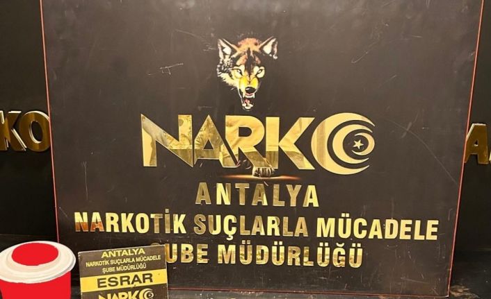 Antalya’da uyuşturucu operasyonlarında 1 haftada 27 şüpheli tutuklandı