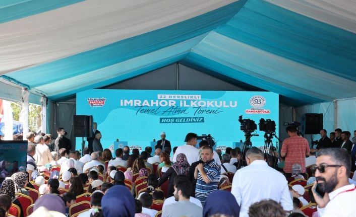 Arnavutköy’de eğitime dev yatırım: 32 derslikli ilkokulun temeli atıldı