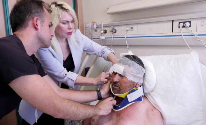 Aslan saldırısına uğrayan adam: "Boğuştuk"