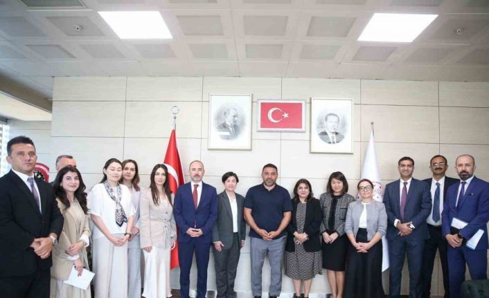 Asya Kalkınma Bankası heyetinden Gençlik ve Spor Bakanlığı’na ziyaret