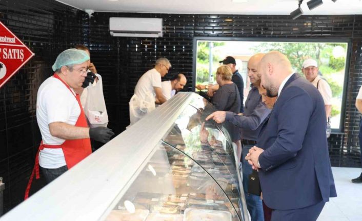 Atakum’a yeni halk et satış noktası