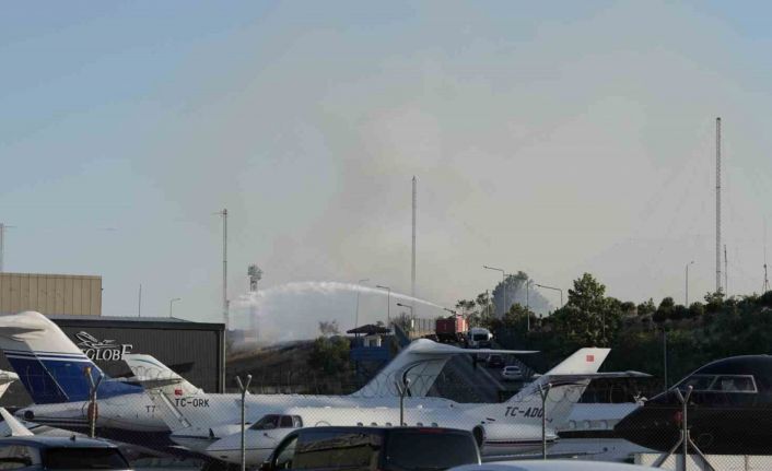 Atatürk Havalimanı’nda yangın