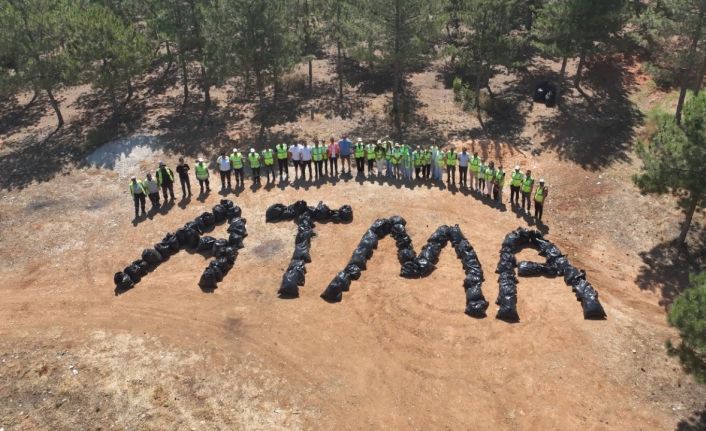 Atatürk Ormanı’ndan 20 ton çöp çıktı